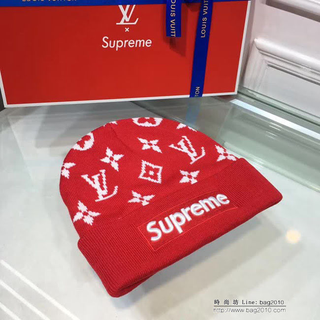 Supreme*LV聯名 經典原單 針織羊毛帽 LLWJ6608